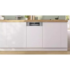 Bosch SPI6YMS14E Εντοιχιζόμενο Πλυντήριο Πιάτων με Wi-Fi για 10 Σερβίτσια Π44.8xY81.5εκ. Inox